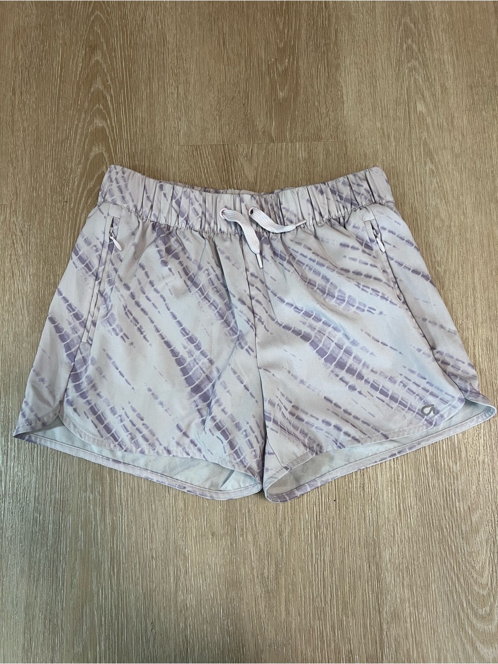 GAP Light Purple Tie-Dye Athletic Shorts Summer Beach Chic Girls Size XL